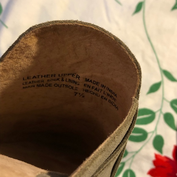 Green/Gray Seychelles Mules - Picture 7 of 8